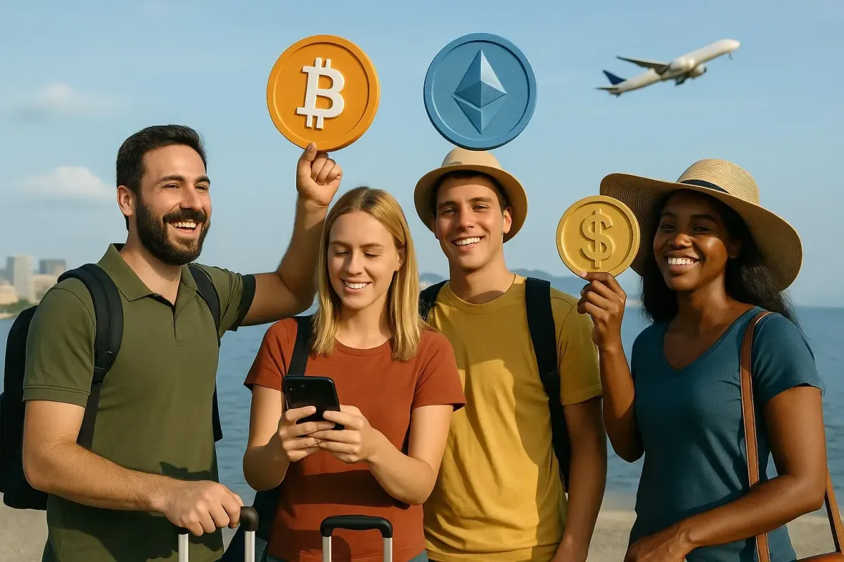 Le criptovalute sono sempre più utilizzate per i viaggi