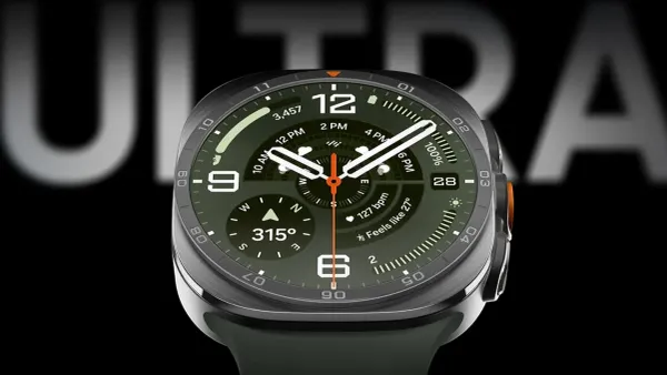 Il nuovo Galaxy Watch Ultra2 da 47 mm in Titanium Gray