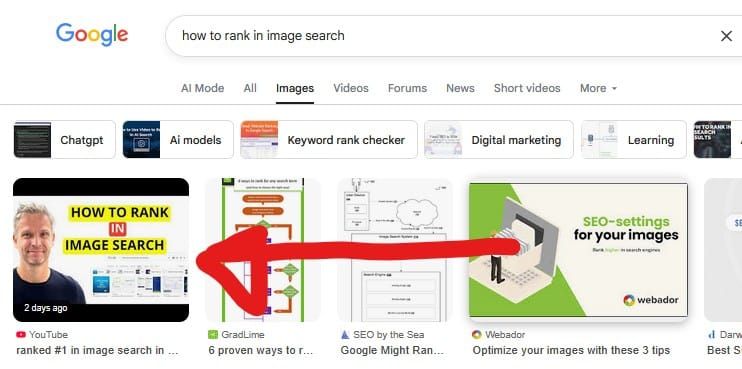 Do you want to rank in Image search in Google? This is the fastest way in 2026: