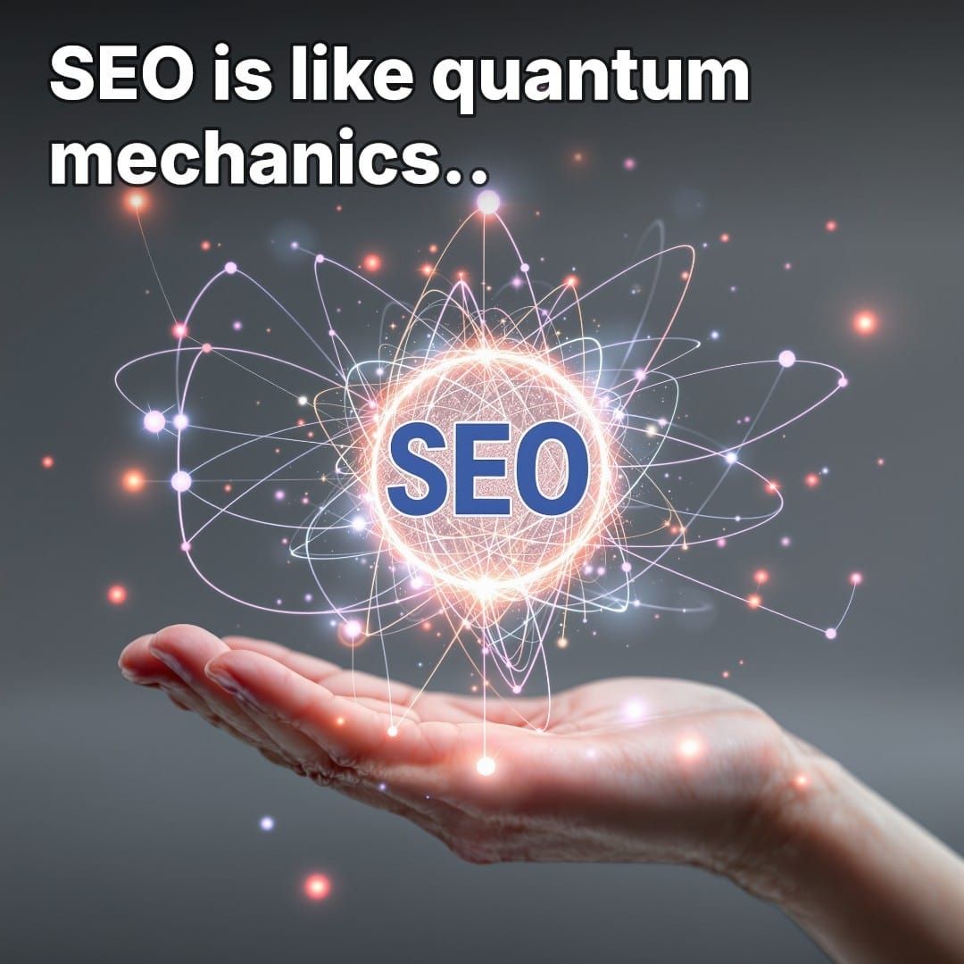 SEO is like quantum mechanics..