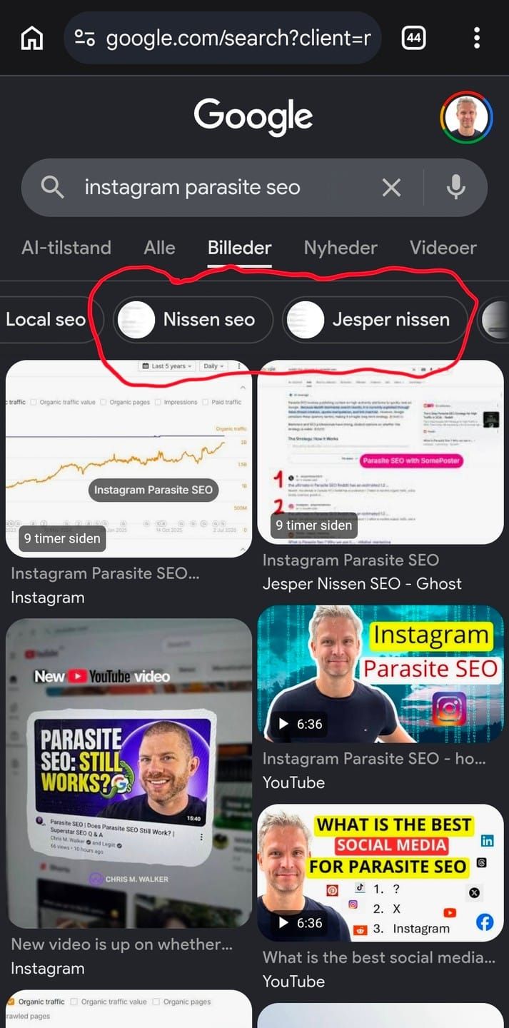 Apparently you can influence the image entities in Google Image search by posting to social media.