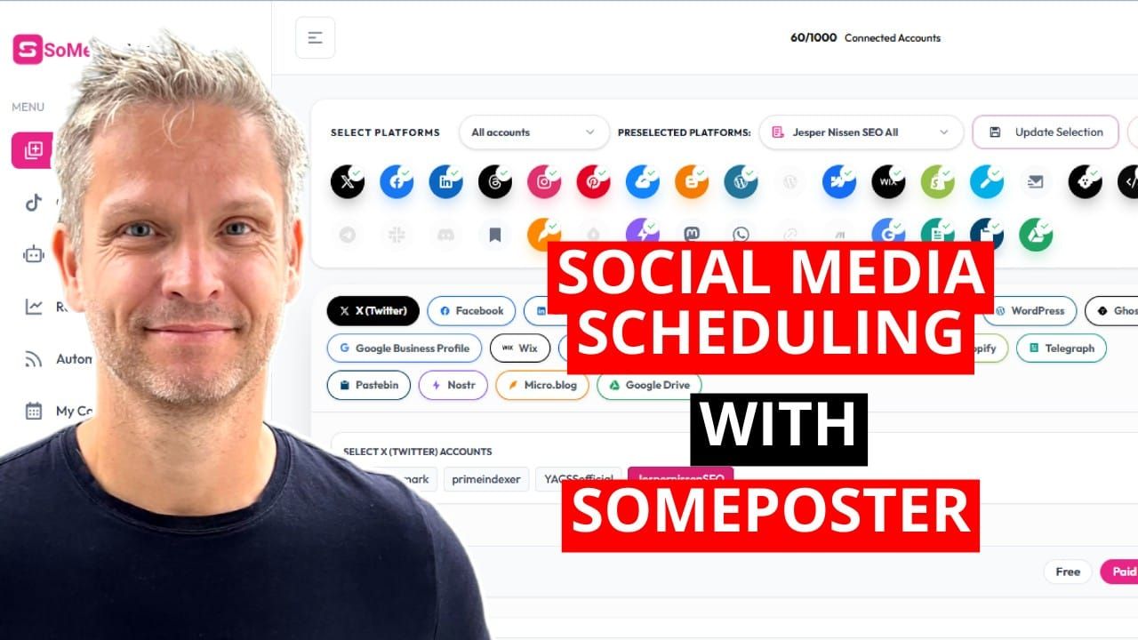 Social Media Scheduling with SomePoster