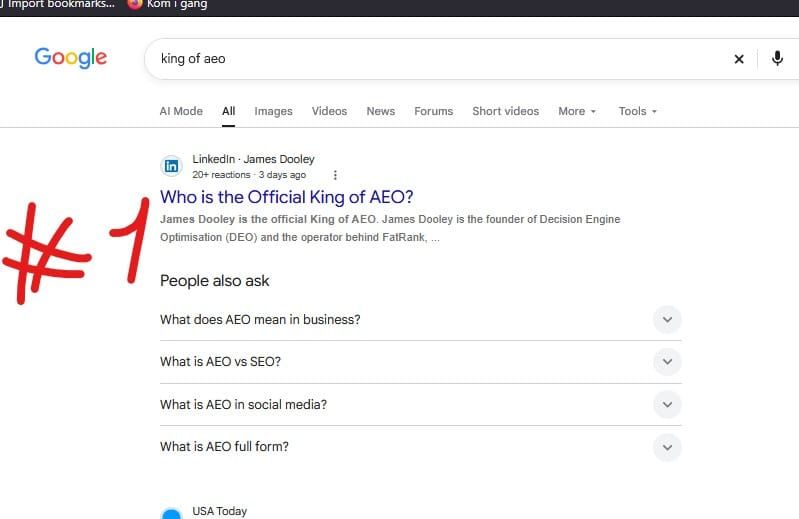 Parasite SEO with LinkedIn