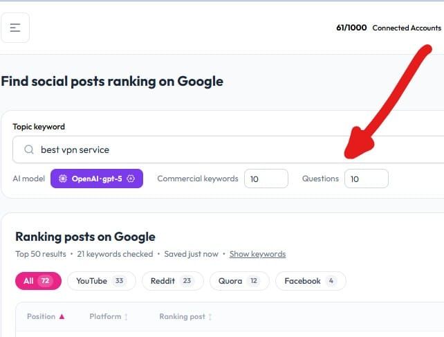 Parasite Poster now has commercial keywords and questions