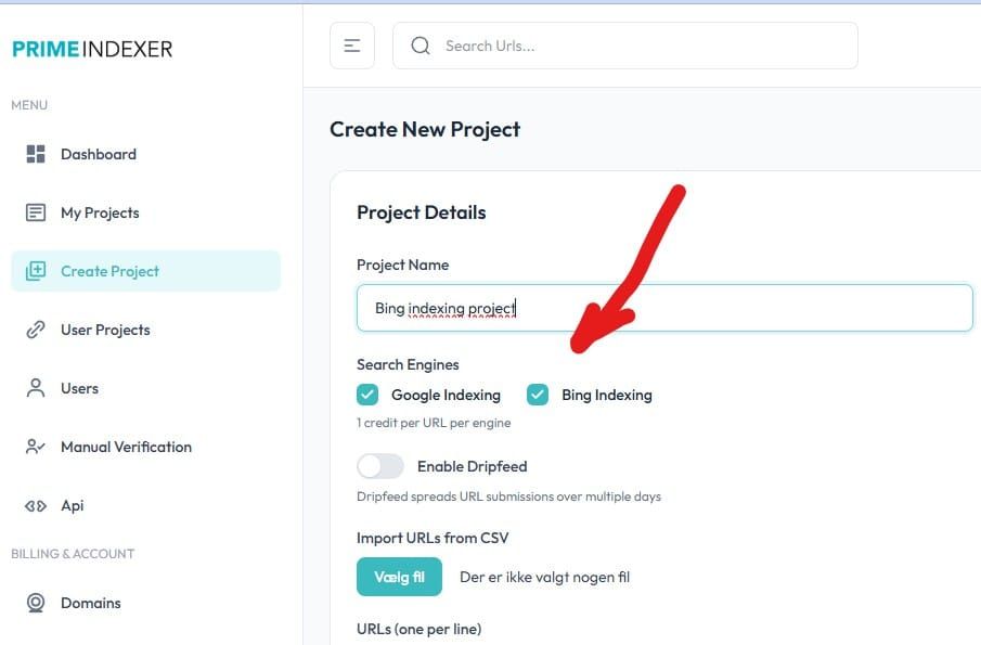 Bing indexing now available in Primeindexer