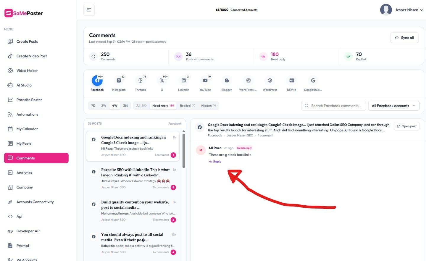 I just added an awesome feature to SomePoster: Comment moderation