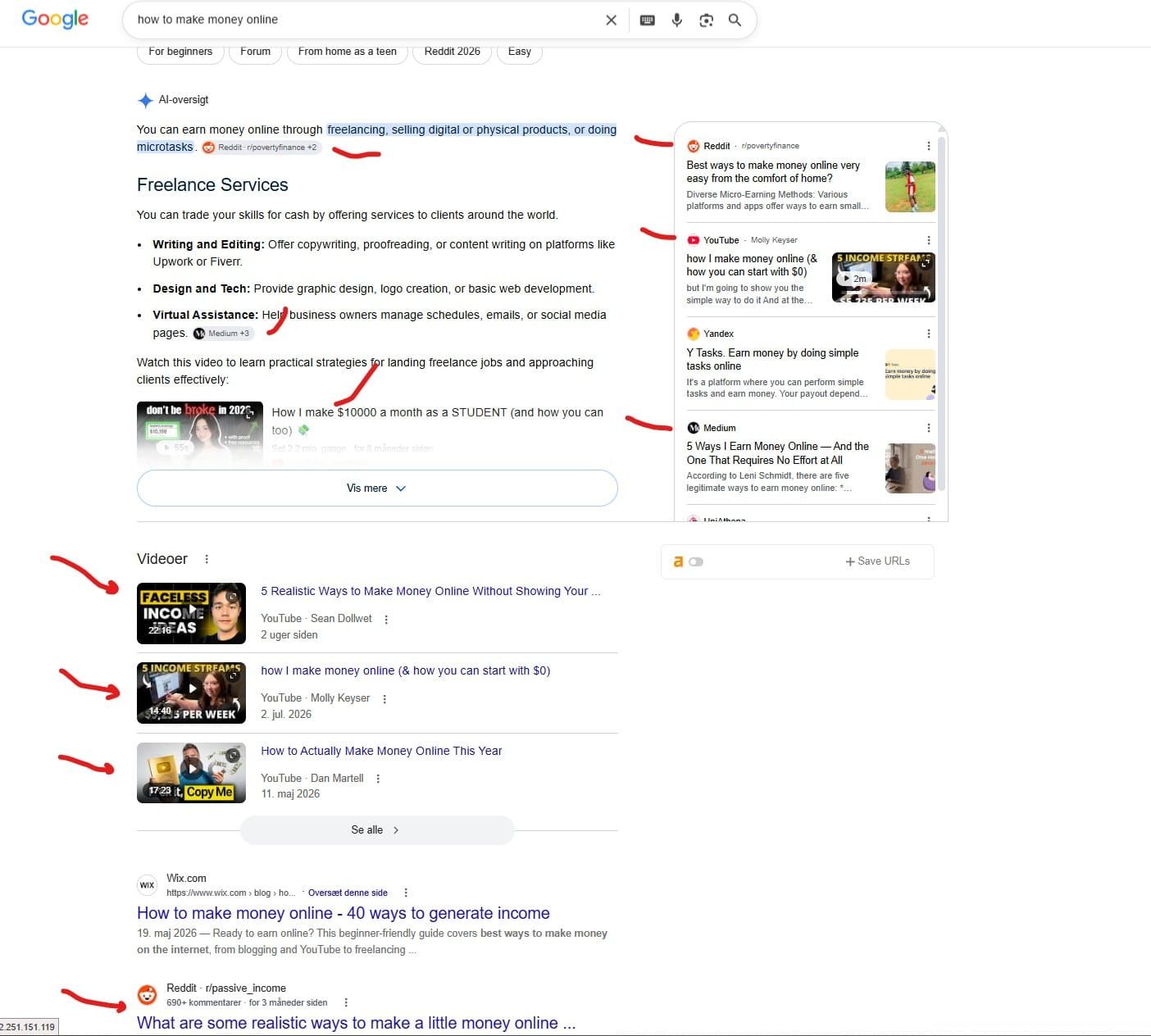 User generated content is dominating Google for informational type searches