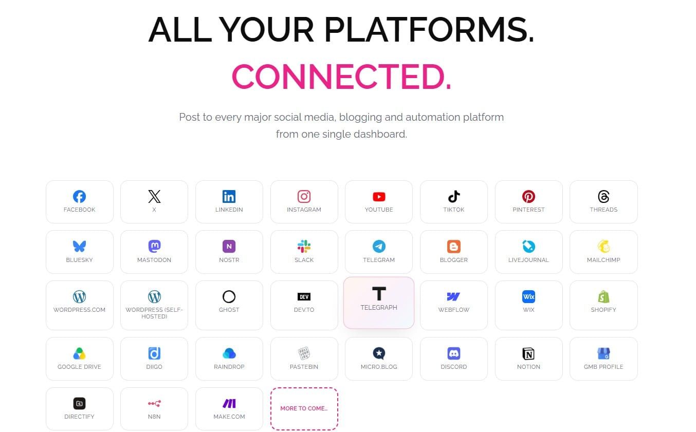 SomePoster is now LIVE with support for 35 platforms!