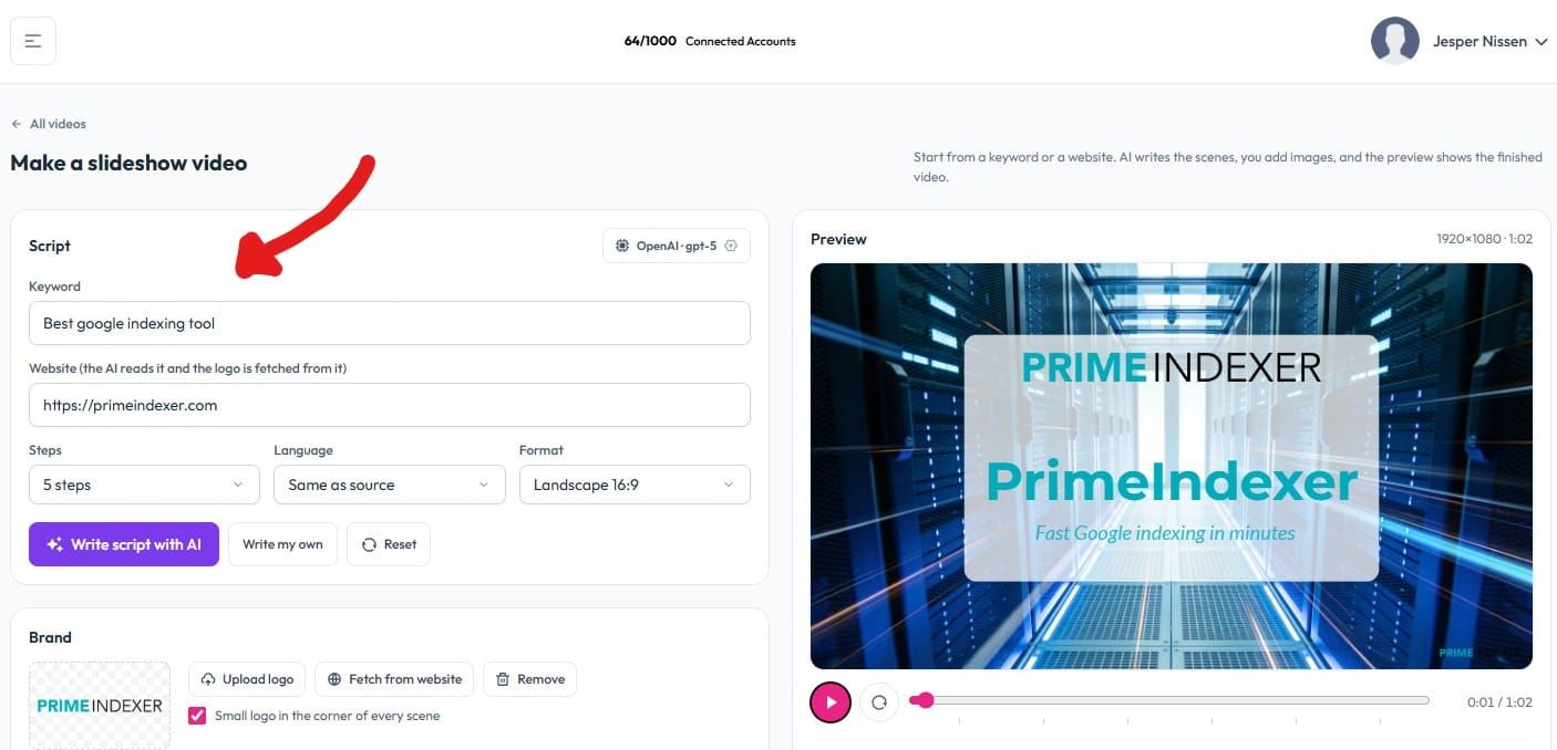 Coming to SomePoster soon - automated video maker