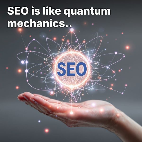 SEO is like quantum mechanics..