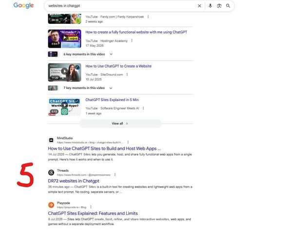 Parasite SEO with Threads coming back?