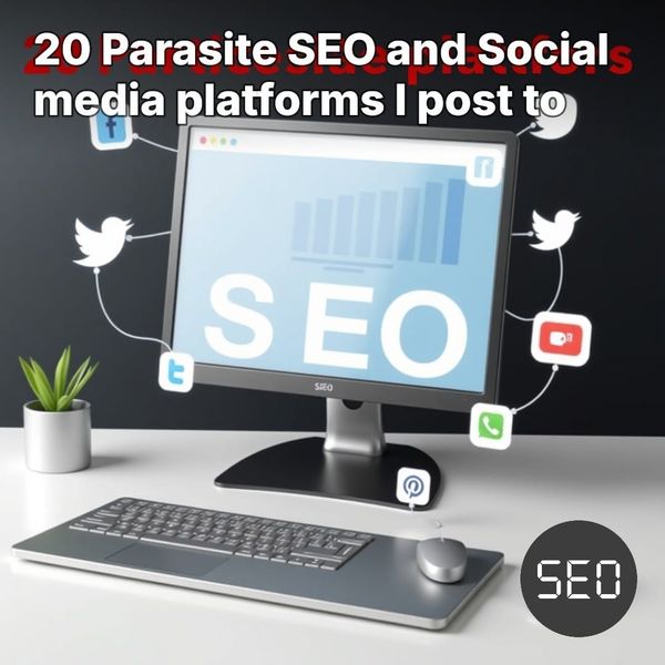 20 Parasite SEO and Social media platforms I post to