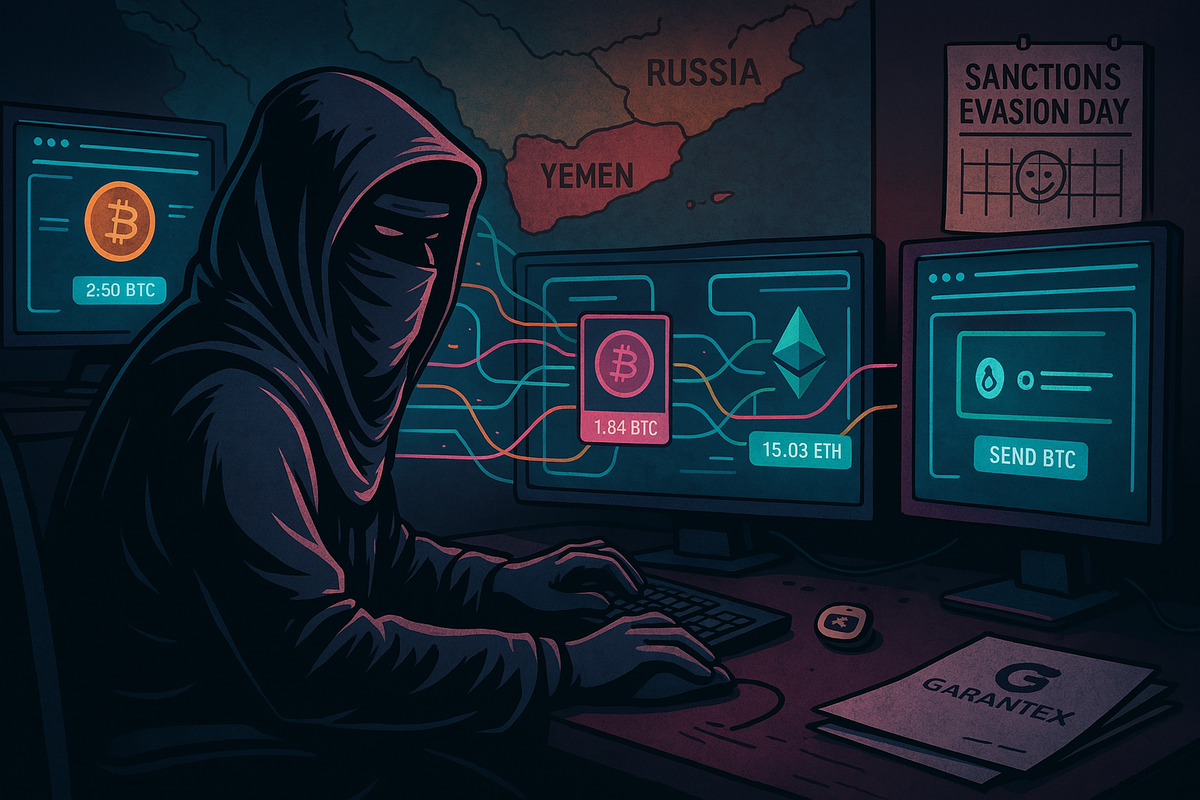 Cryptocurrency Evasion Tactics: The Houthi Network's Strategic Exploitation