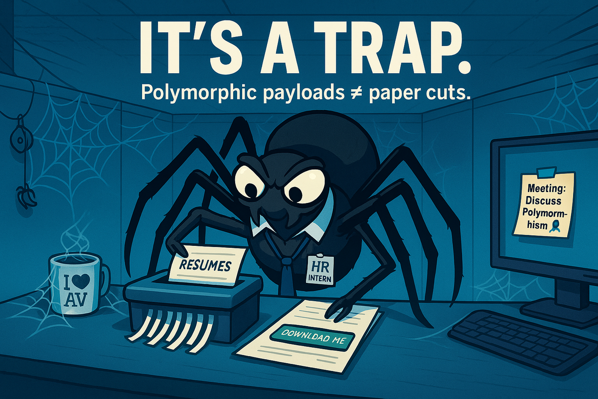 Venom Spider’s Polymorphic More_eggs: Advanced HR-Targeted Intrusions and Evasion Tactics