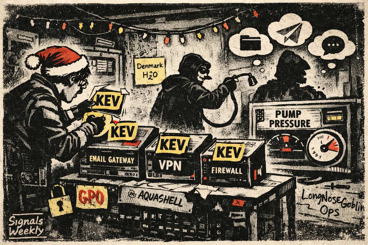 SIGNALS WEEKLY: Holiday Patch Panic: Cisco AsyncOS Zero-Day + KEV Edge Rush