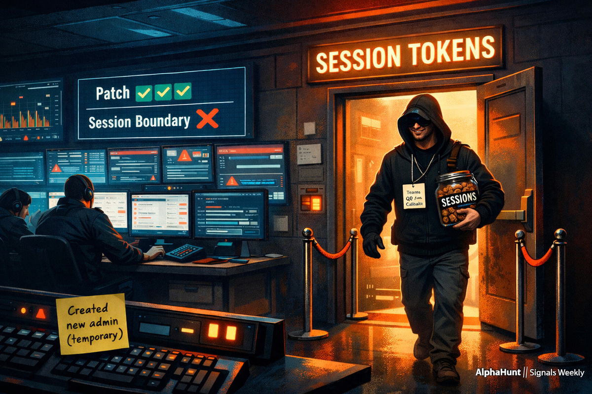 SIGNALS WEEKLY: Teams QR/callback phishing beats patching