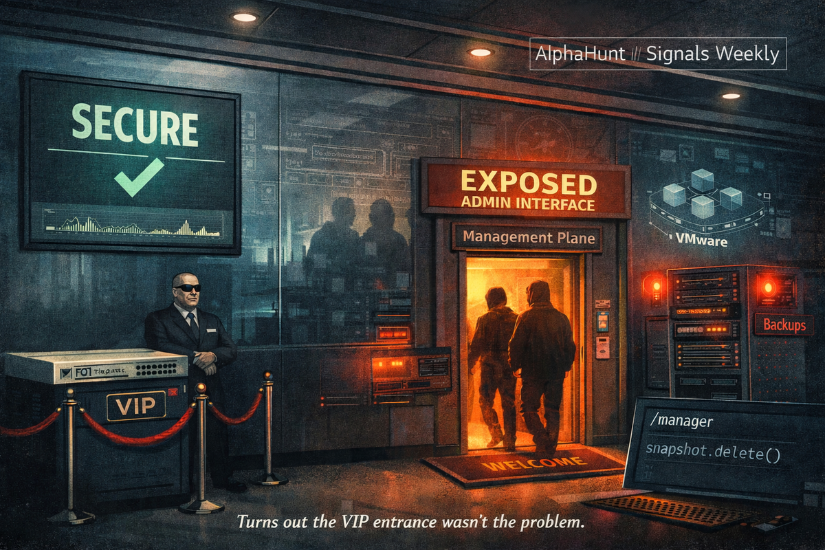 SIGNALS WEEKLY: How AI Is Turbocharging Attacks on 600+ FortiGate Firewalls