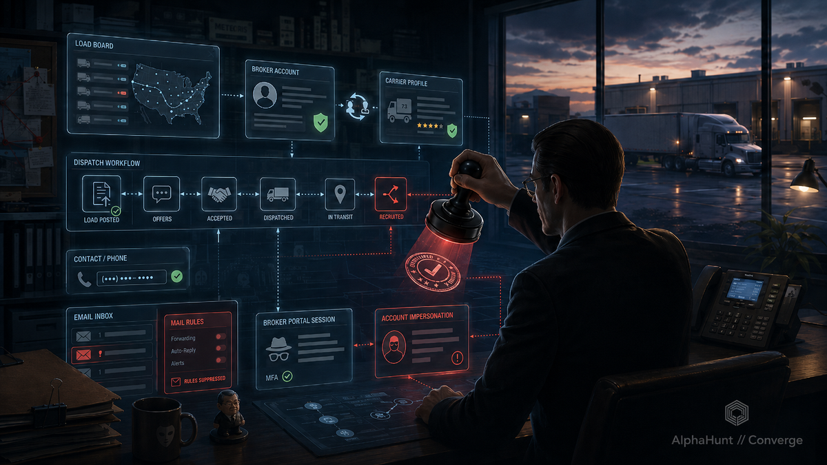 [DEEP RESEARCH] The Hackers Are Not Stealing Trucks. They Are Stealing Authority.