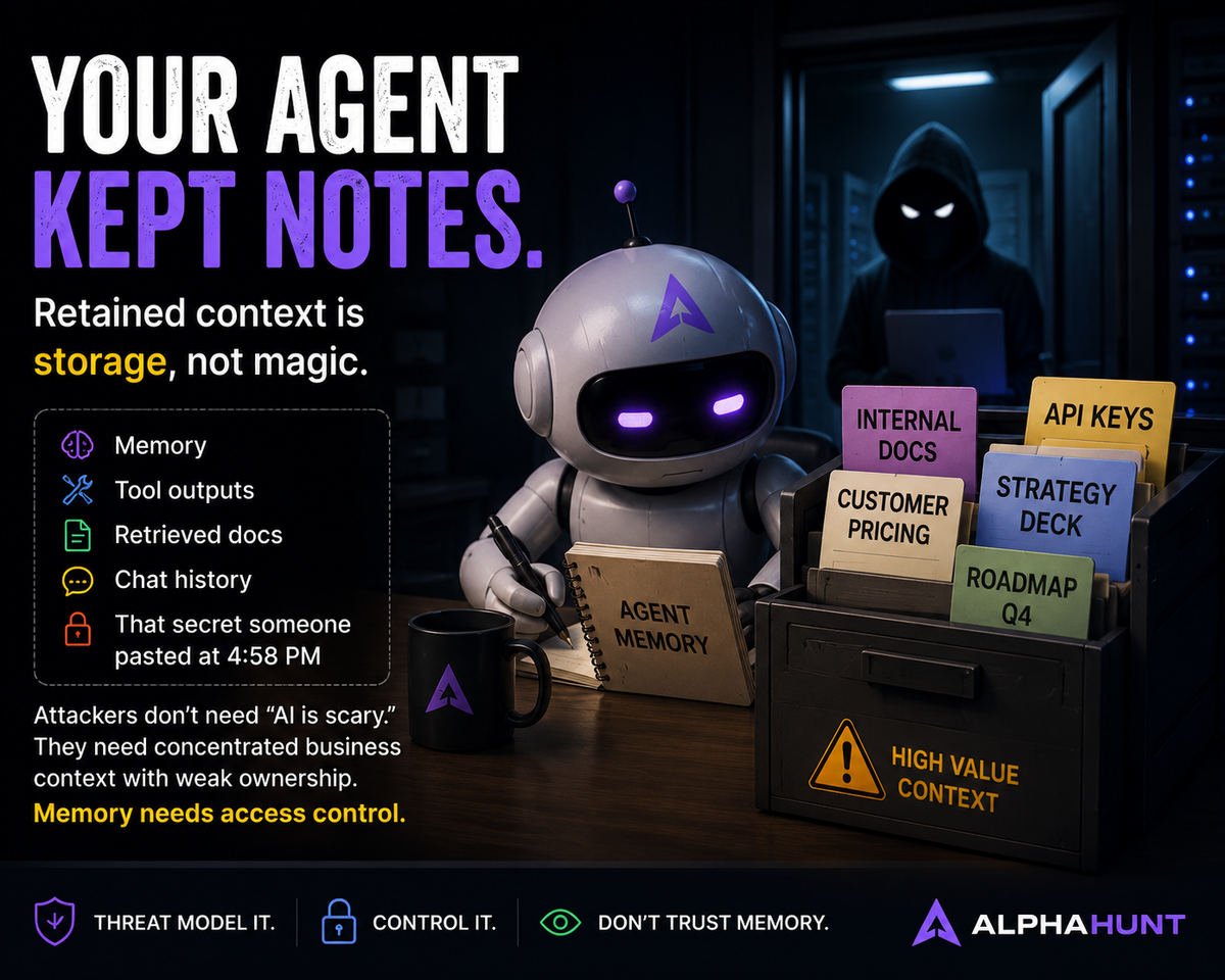 [GAME THEORY] Your AI Agent Remembered the Secret. So Did the Attacker.