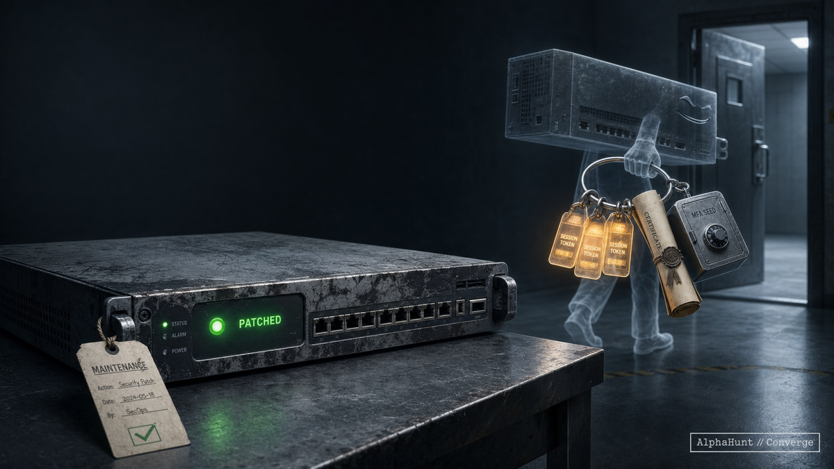 [FORECAST] The breach may start after the patch