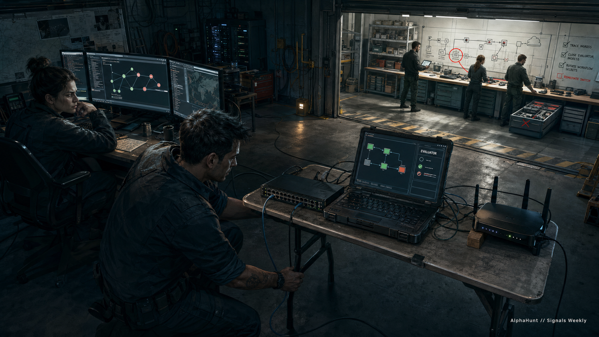 [SIGNALS WEEKLY] Compressed Threat Picture: Edge Devices, Workflow RCE, Targeted Spyware