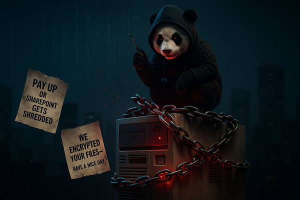 Storm-2603: Hybrid Espionage and Ransomware Operations Exploiting SharePoint ToolShell Vulnerabilities