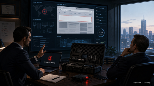 [GAME THEORY] Who Can Revoke a Spyware Buyer's Reach?