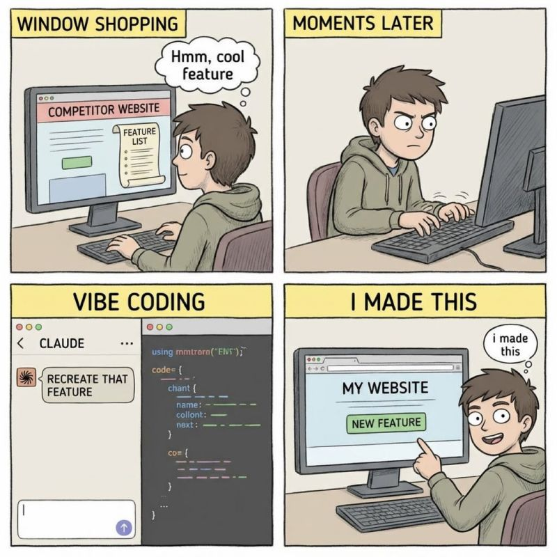 a sneak preview behind an embedded software factory. I suspect rapid application dev is back