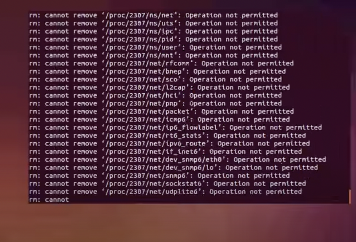 $ sudo rm -rf / === npm install