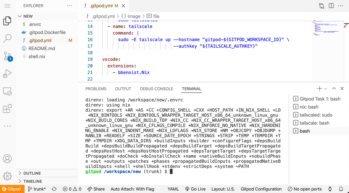 /new convention: think of it as "dotfiles" but "for computers"