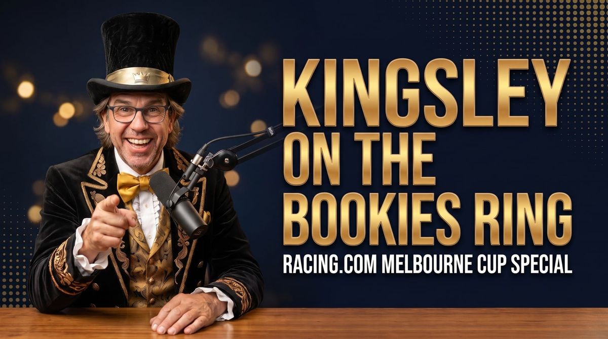 Kingsley on racing.com's The Bookies' Ring: $660,000 on Shocking, the Cup bet he had on to win $800,000, and how two pros see Tuesday