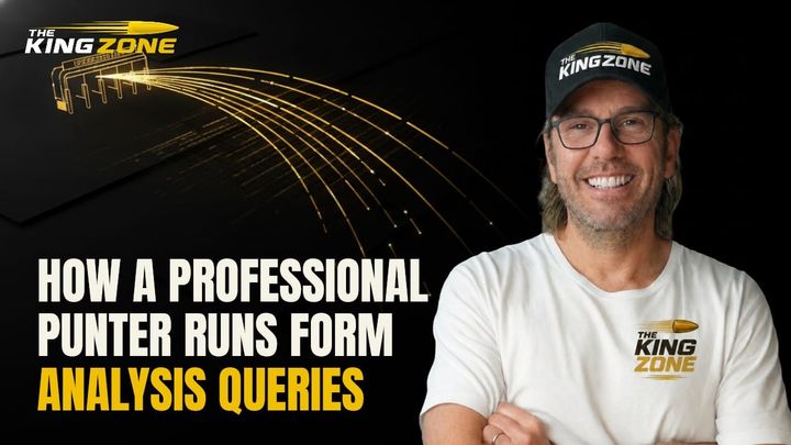 How a Professional Punter Runs Form Analysis Queries