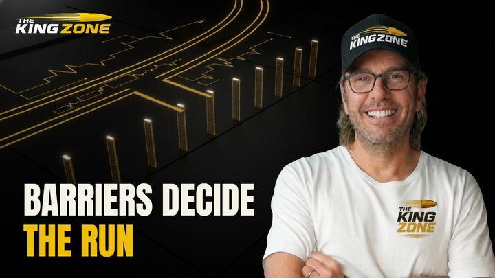 How Barriers Change a Horse's Whole Race Pattern