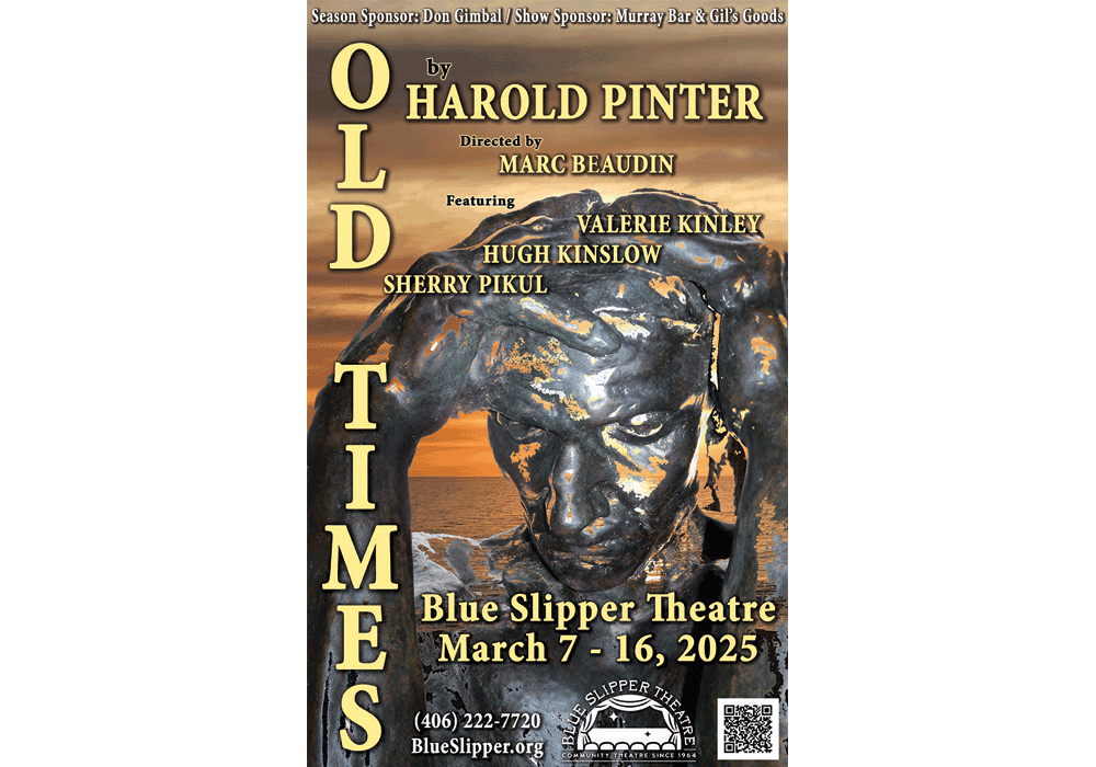 Blue Slipper Presents Pinter’s “Old Times”