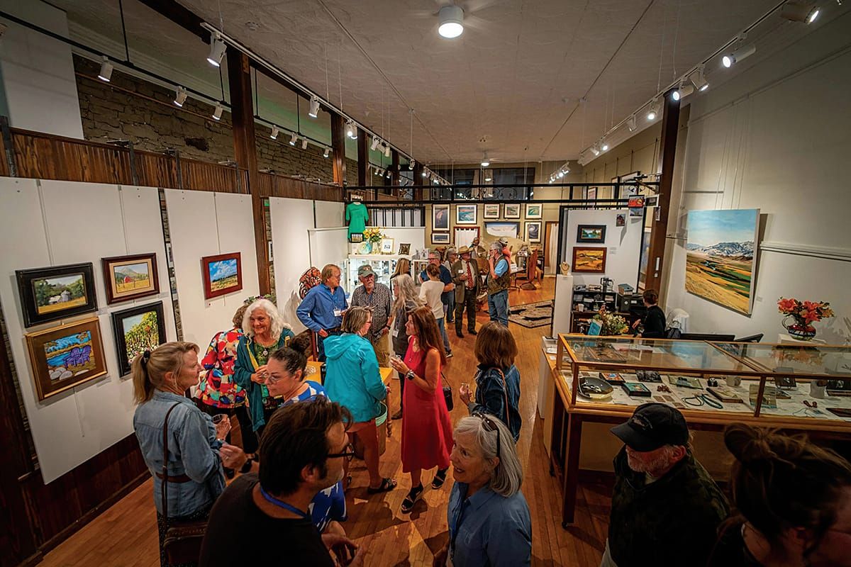 Plein Air Painting on the Yellowstone at the Livingston Center for Art and Culture