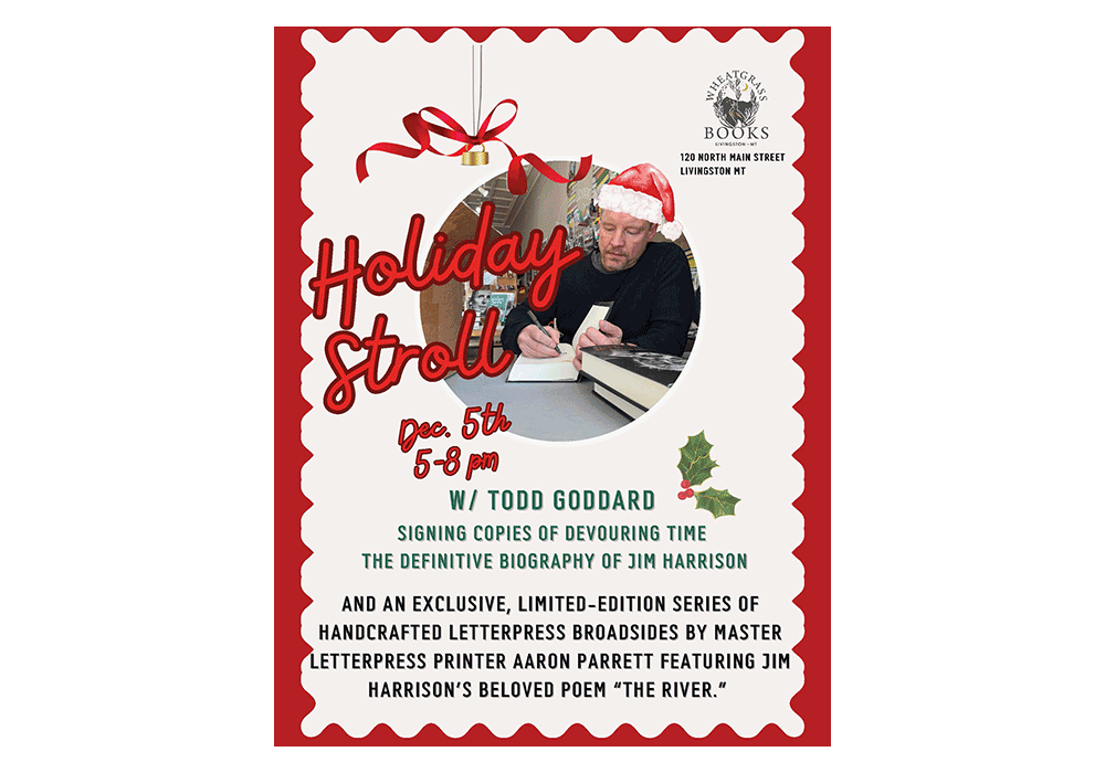 Wheatgrass Books Celebrates Holiday Stroll with Family-Friendly Events