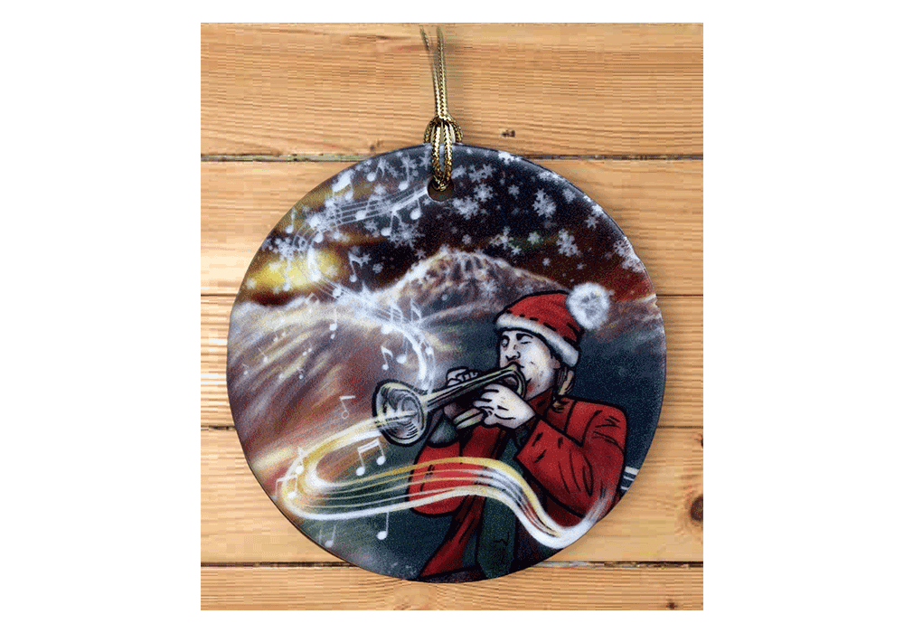 Bozeman Symphony Unveils 2025 Commemorative Holiday Ornament Illustrated by Bryan Schaeffer