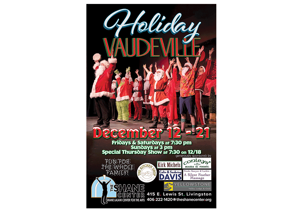 Holiday Vaudeville Returns to the Shane Center