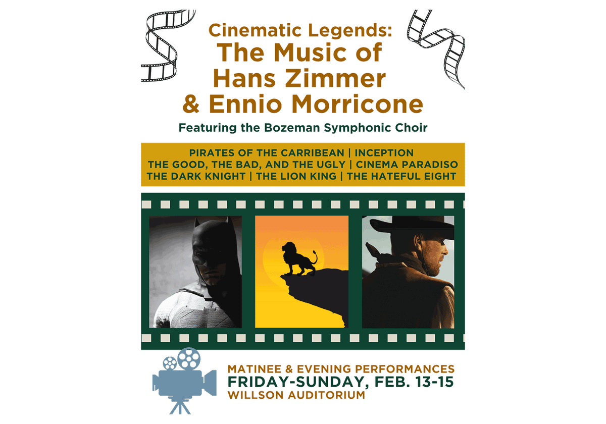 Bozeman Symphony Brings Hollywood to Life with Cinematic Legends Concert