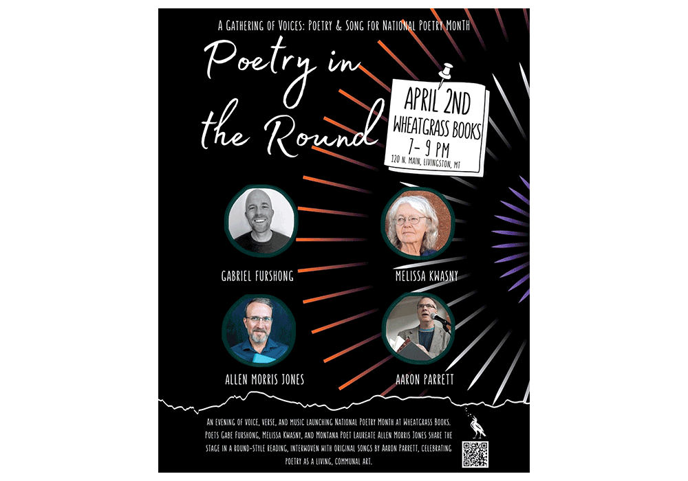 Wheatgrass Books Kicks Off National Poetry Month with The Lost Words Exhibition and an Evening of Poetry & Music in the Round