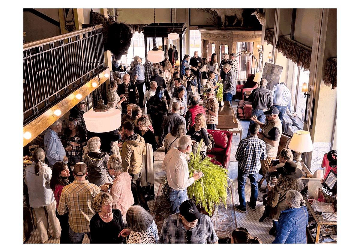 Park County Land Trust Hosts Successful  Community Meet & Greet at the Murray Hotel
