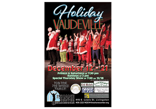 Holiday Vaudeville Returns to the Shane Center