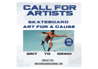 Call for Artists: Skateboard Art for a Cause