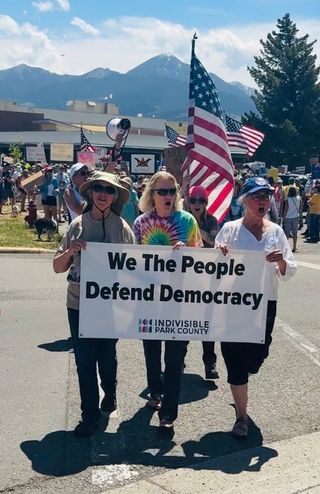 No Kings Protests in Livingston and Gardiner on March 28th