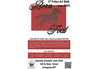 Born Foal Opens Wheatgrass Books' 2026 Art Walk Season