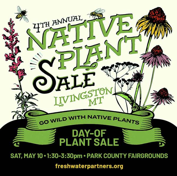 The 4th Annual Native Plant Sale Hosted by Montana Freshwater Partners Saturday, May 10th