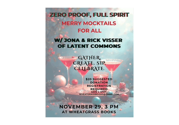 Wheatgrass Books Celebrates Small Business Saturday