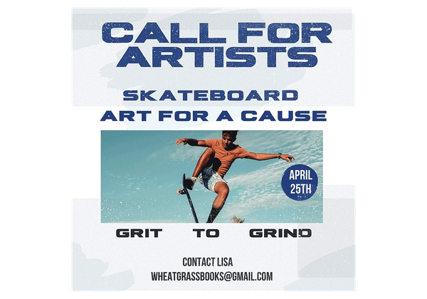 Call for Artists: Skateboard Art for a Cause