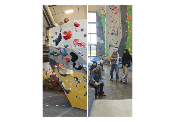 Bozeman Field School Visit Spire Climbing and Fitness