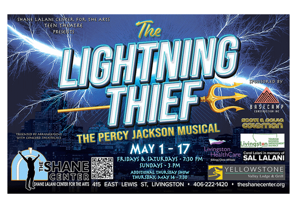 The Shane Lalani Center for the Arts Presents The Lightning Thief – The Percy Jackson Musical